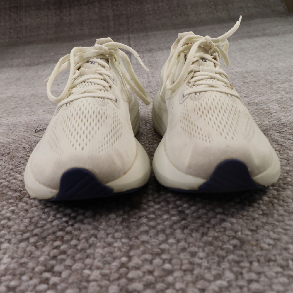 Brooks Glycerin 22 Cream White Navy Running Shoes 1204341B418 Womens 8 - Picture 7 of 8
